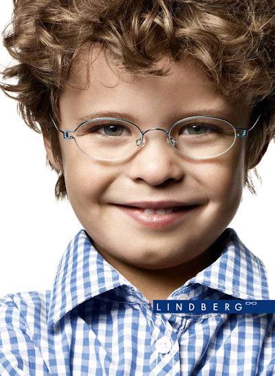 Little boy in glasses