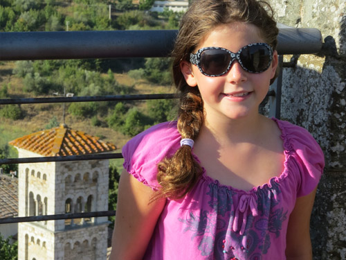 girl beside balcony